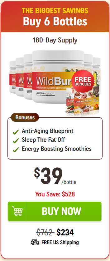 Buy Wild Burn 6 Bottles